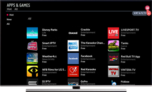 albkanale per LG smart tv