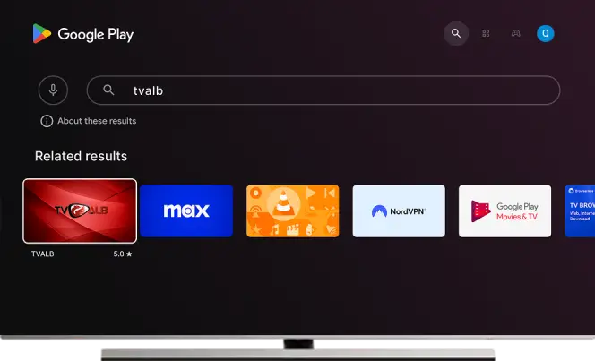 Albkanale Android TV