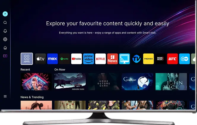 TVALB app Samsung TV