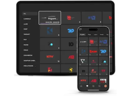 TV shqip në çdo paisje