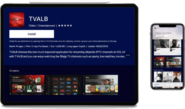 shkarko kanale shqip