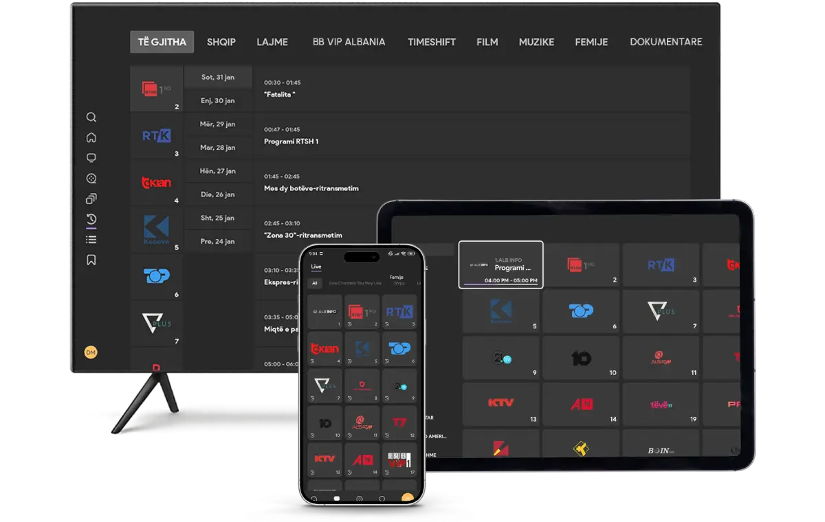 shqip TV ne internet